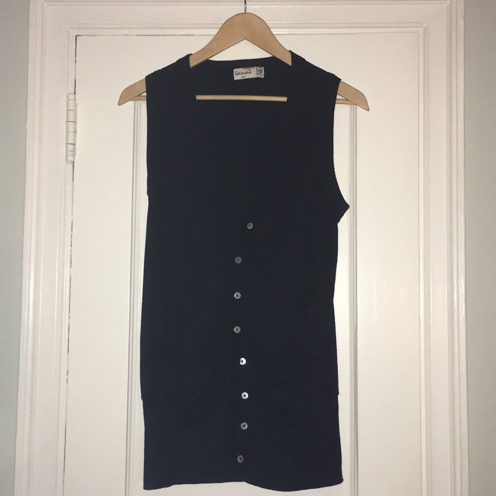 Sleeveless Cardigan